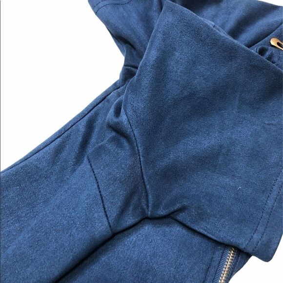 🚨 Anthro Paper Crane Faux Suede Dress - Picture 7 of 8